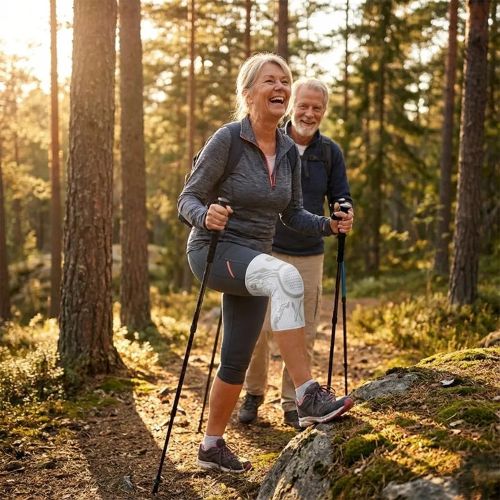 BioTex™ - Genouillère de Compression en Fibre de Bambou