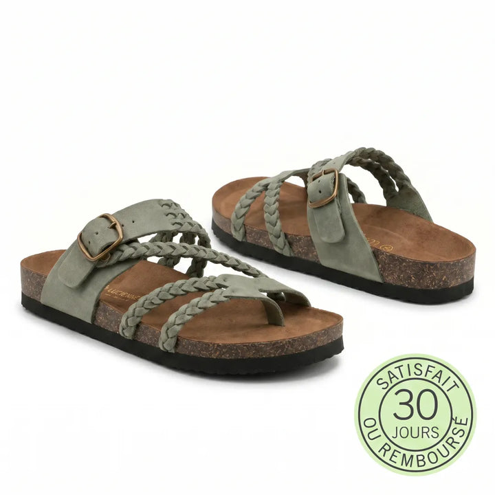 Tressia™ - Leather Sandals with Orthopaedic Comfort for Women