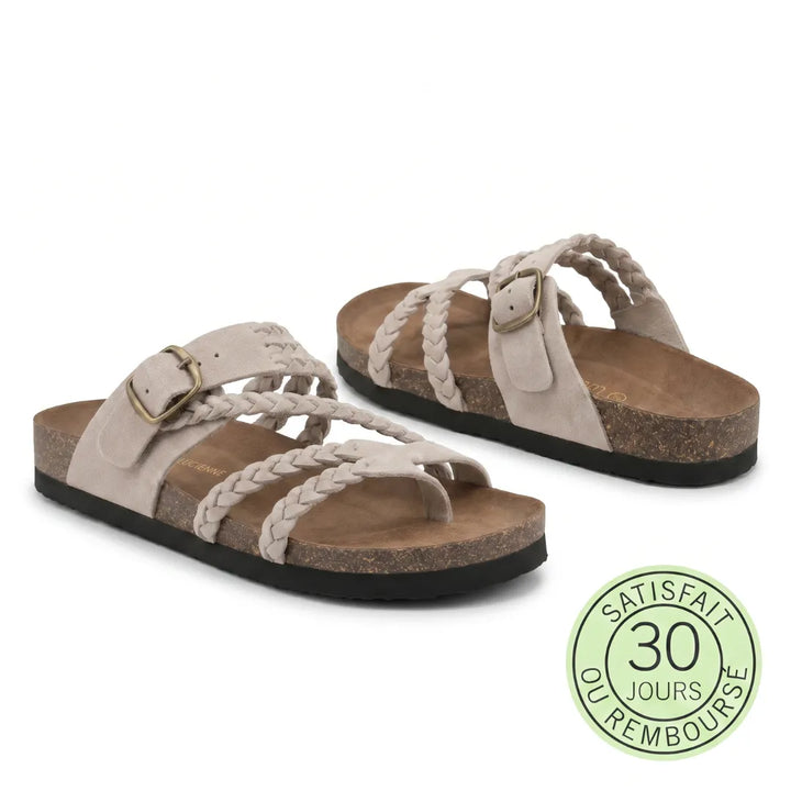 Tressia™ - Leather Sandals with Orthopaedic Comfort for Women