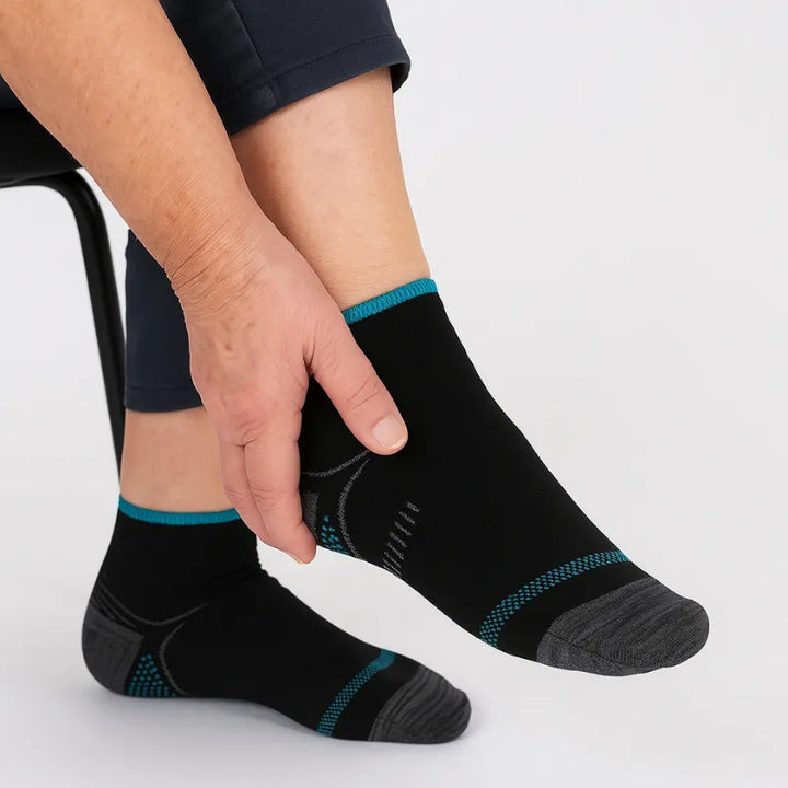 Chaussettes de Compression en Fibre de Bambou