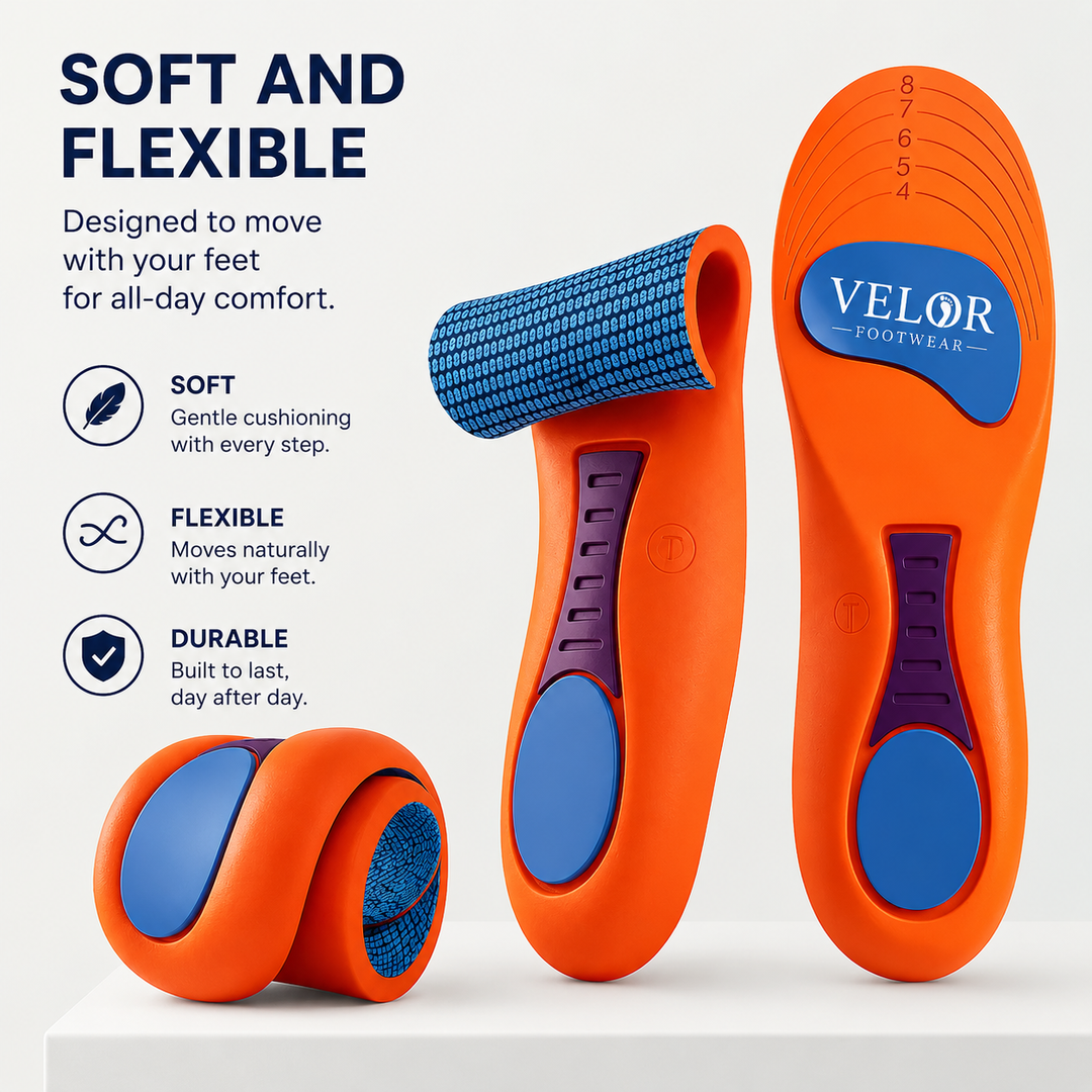 StridePro™ Premium Orthotic Insoles