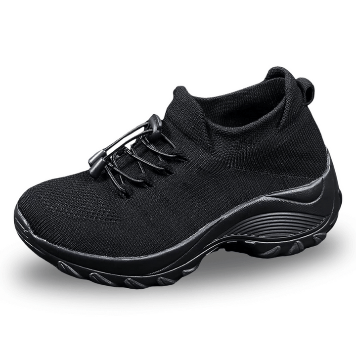 Ortho Stretch Cushion Shoes for Women - White Blue