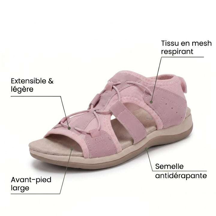 Célia™ - Ultra-lightweight sandals with orthopaedic comfort