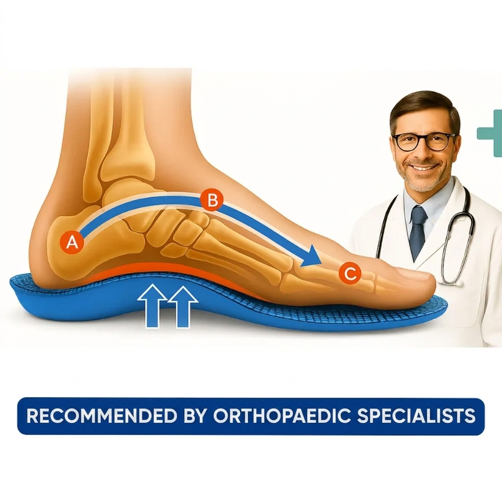 StridePro™ Premium Orthotic Insoles