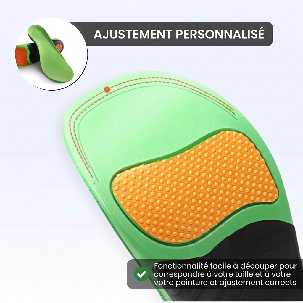 Semelles Orthopédiques Arch Comfort – EVA Haute Densité