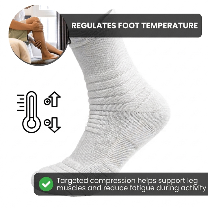 AirFlow™ Crew Socks (Pack of 3)
