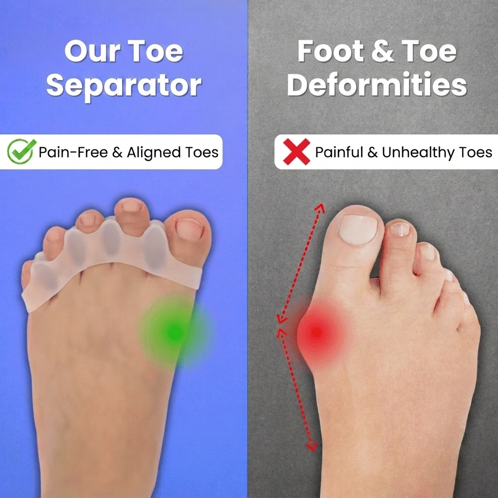 SoftAlign™ Silicone Toe Separators