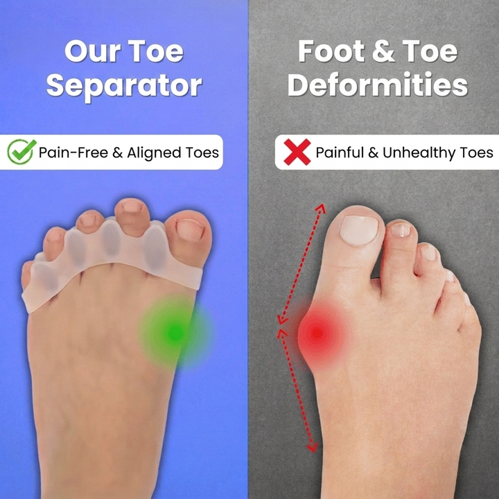 SoftAlign™ Silicone Toe Separators