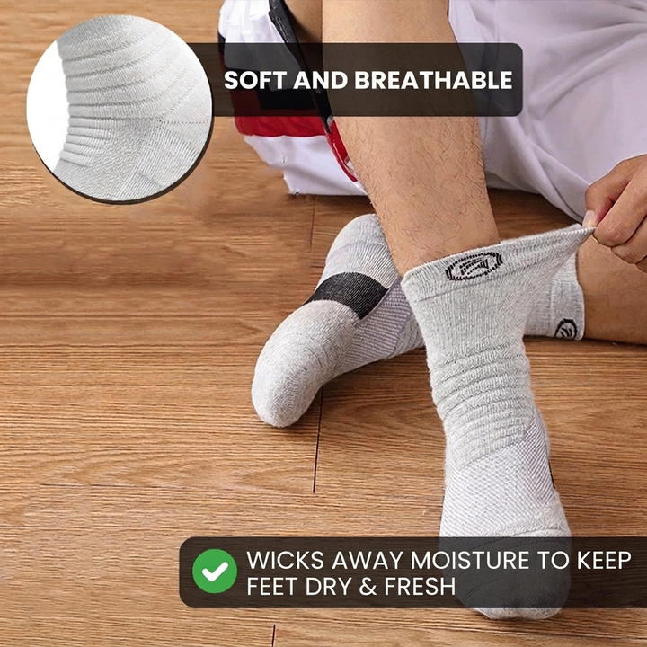 AirFlow™ Crew Socks (Pack of 3)