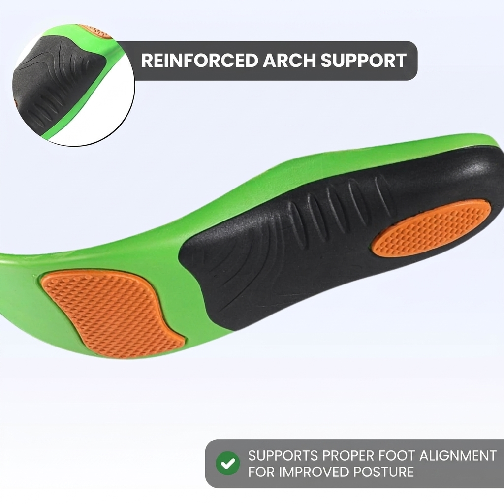 ArchEase™ High-Density EVA Orthotic Insoles